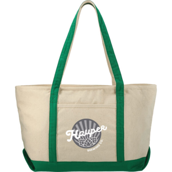 Baltic 18oz Cotton Canvas Zippered Boat Tote Thumbnail
