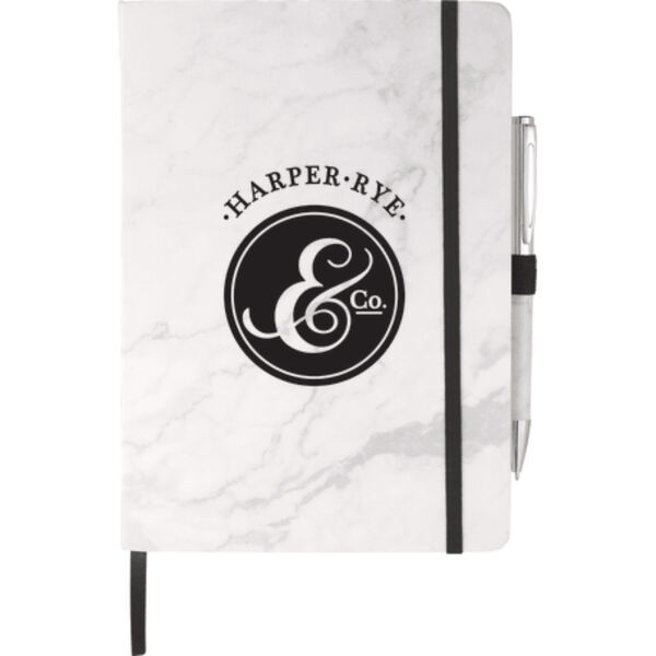 5.5" x 8" Marble Hard Bound JournalBook® Thumbnail