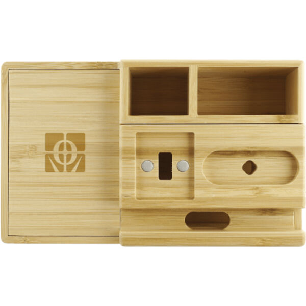 Bamboo Fast Wirelsss Charging Dock Station Thumbnail
